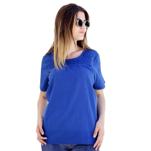 El İşi Nakışlı Bluz